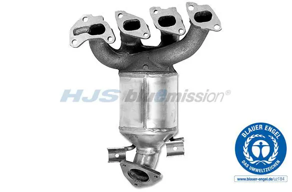 Handler.Part Manifold catalytic converter HJS 96144087 1