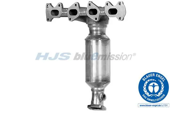 Handler.Part Manifold catalytic converter HJS 96324045 1