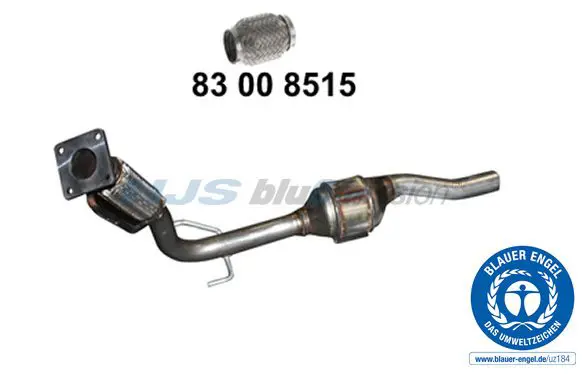 Handler.Part Catalytic converter HJS 96113222 1