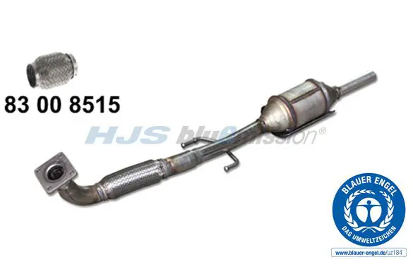 Handler.Part Catalytic converter HJS 96114001 1