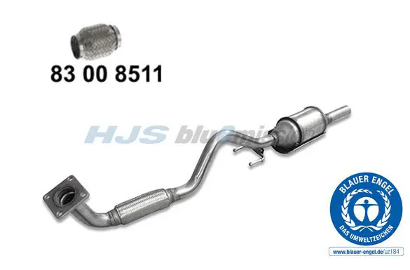 Handler.Part Catalytic converter HJS 96114014 1