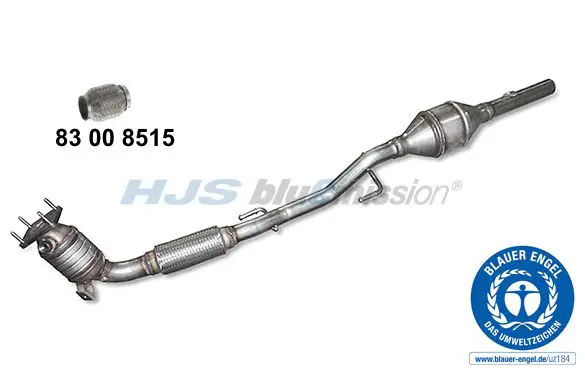 Handler.Part Catalytic converter HJS 96114018 1