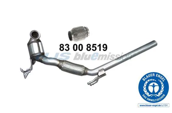 Handler.Part Catalytic converter HJS 96114020 1