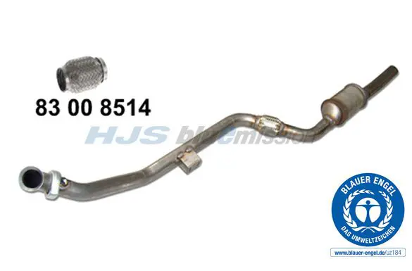 Handler.Part Catalytic converter HJS 96133010 1