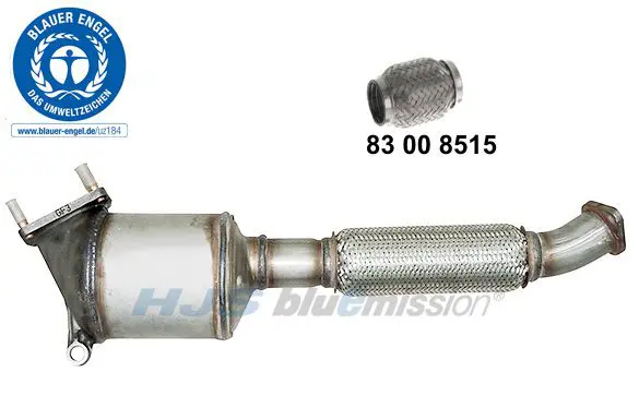 Handler.Part Catalytic converter HJS 96153024 1