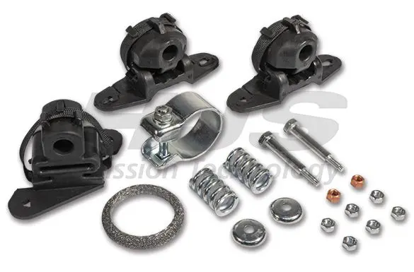 Handler.Part Mounting kit, exhaust system HJS 82216877 1