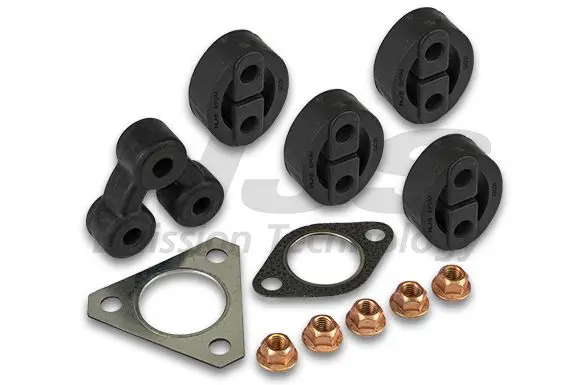 Handler.Part Mounting kit, exhaust system HJS 82405716 1