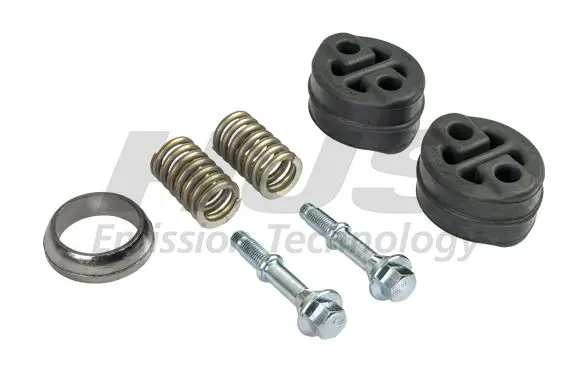 Handler.Part Mounting kit, exhaust system HJS 82487858 1