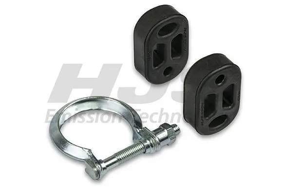 Handler.Part Mounting kit, exhaust system HJS 82224653 1