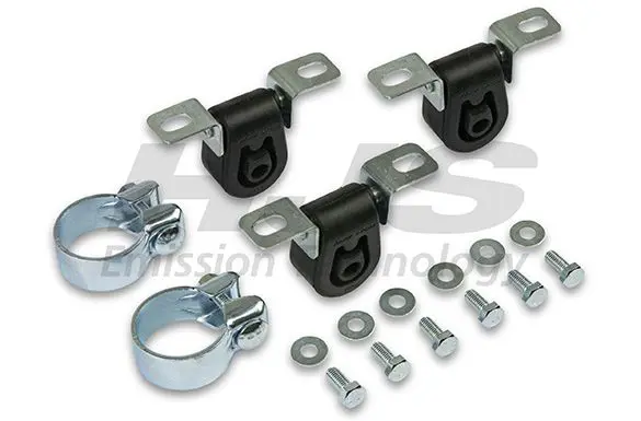 Handler.Part Mounting kit, exhaust system HJS 82111578 1