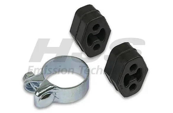 Handler.Part Mounting kit, silencer HJS 82119109 1