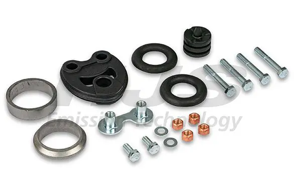 Handler.Part Mounting kit, exhaust system HJS 82132501 1