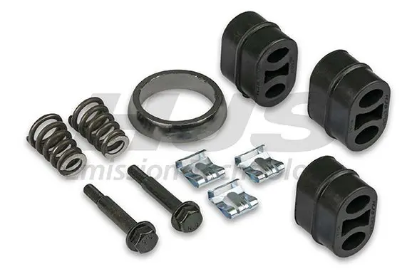 Handler.Part Mounting kit, exhaust system HJS 82149027 1