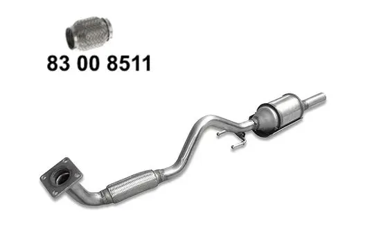 Handler.Part Catalytic converter HJS 90113027 1