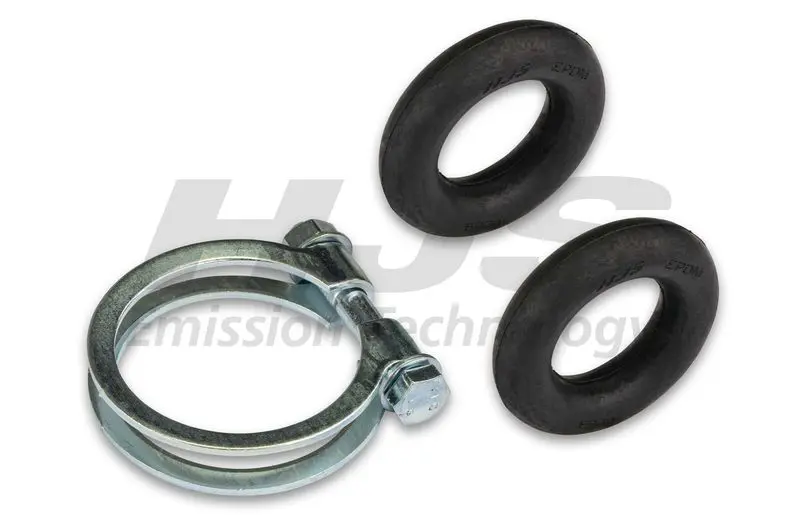 Handler.Part Mounting kit, exhaust system HJS 82139017 1