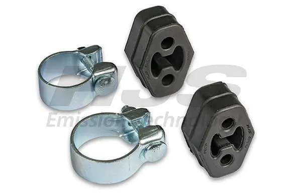 Handler.Part Mounting kit, exhaust system HJS 82119132 1