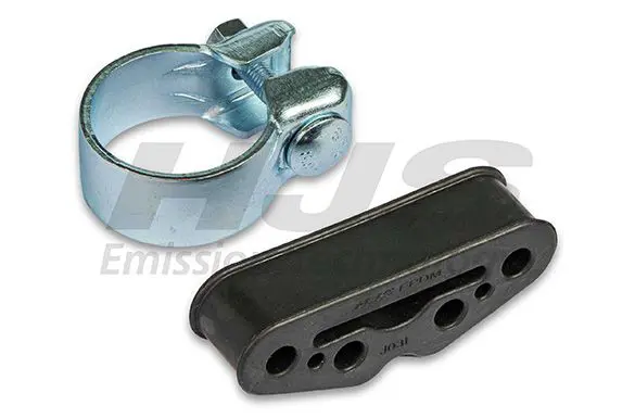 Handler.Part Mounting kit, exhaust system HJS 82329005 1