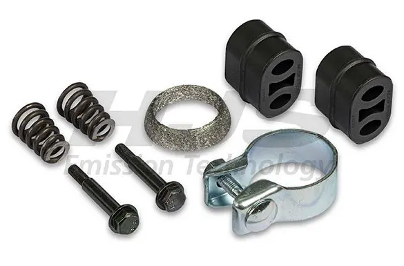 Handler.Part Mounting kit, exhaust system HJS 82149042 1