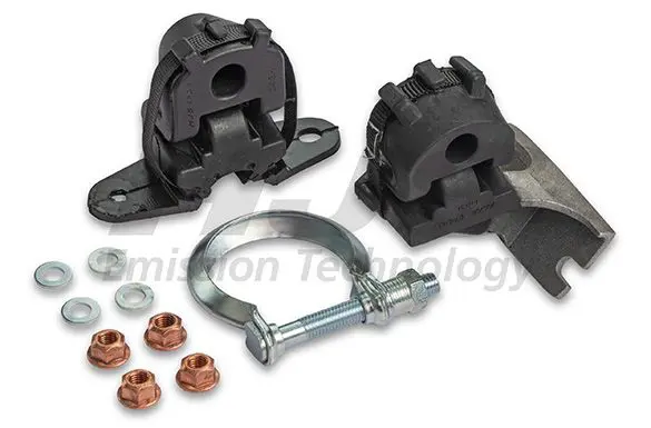 Handler.Part Mounting kit, exhaust system HJS 82229019 1