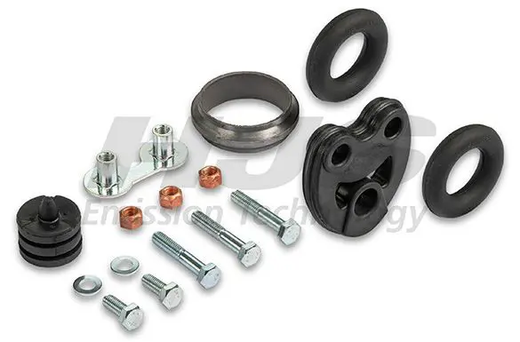 Handler.Part Mounting kit, exhaust system HJS 82132503 1