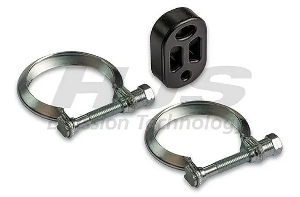 Handler.Part Mounting kit, exhaust system HJS 82229015 1