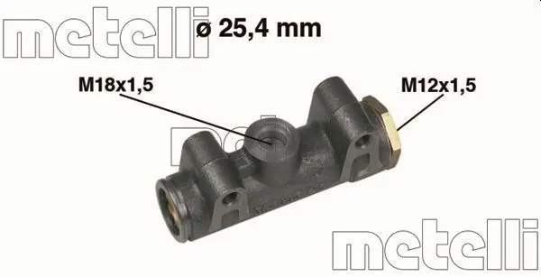 Handler.Part Brake master cylinder METELLI 050003 1