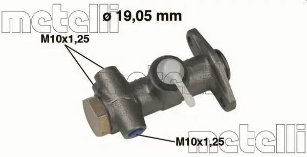 Handler.Part Brake master cylinder METELLI 050010 1