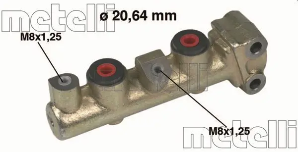 Handler.Part Brake master cylinder METELLI 050038 1