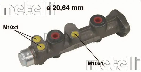 Handler.Part Brake master cylinder METELLI 050067 1