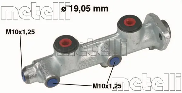 Handler.Part Brake master cylinder METELLI 050068 1