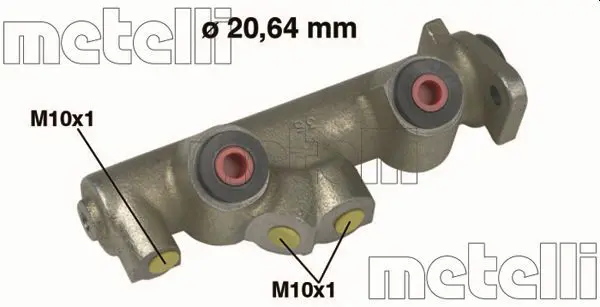 Handler.Part Brake master cylinder METELLI 050070 1