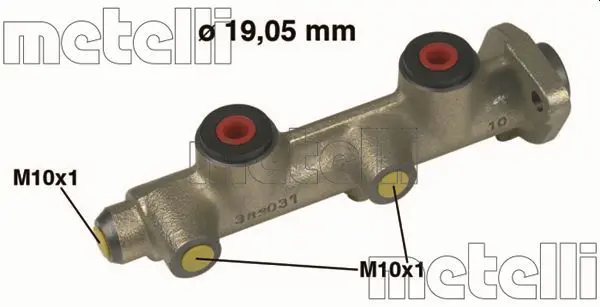 Handler.Part Brake master cylinder METELLI 050082 1