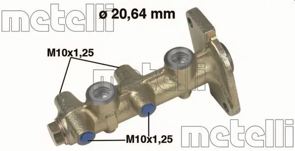 Handler.Part Brake master cylinder METELLI 050090 1