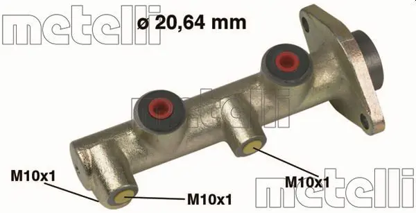 Handler.Part Brake master cylinder METELLI 050112 1