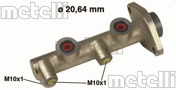 Handler.Part Brake master cylinder METELLI 050113 1