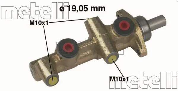 Handler.Part Brake master cylinder METELLI 050138 1