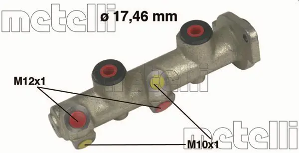 Handler.Part Brake master cylinder METELLI 050143 1