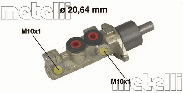 Handler.Part Brake master cylinder METELLI 050146 1