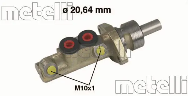 Handler.Part Brake master cylinder METELLI 050156 1