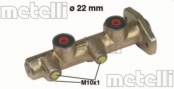 Handler.Part Brake master cylinder METELLI 050170 1