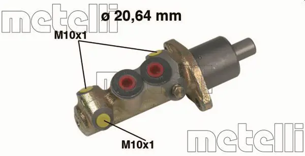 Handler.Part Brake master cylinder METELLI 050225 1