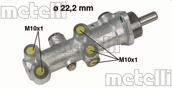 Handler.Part Brake master cylinder METELLI 050241 1