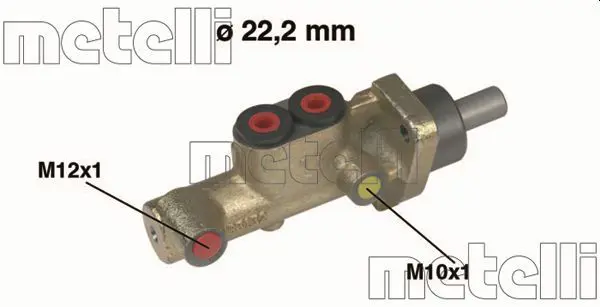 Handler.Part Brake master cylinder METELLI 050246 1