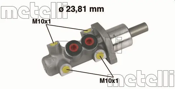 Handler.Part Brake master cylinder METELLI 050247 1