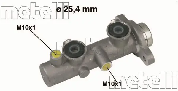 Handler.Part Brake master cylinder METELLI 050249 1