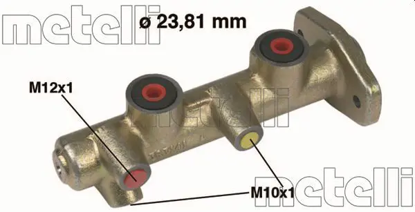 Handler.Part Brake master cylinder METELLI 050270 1