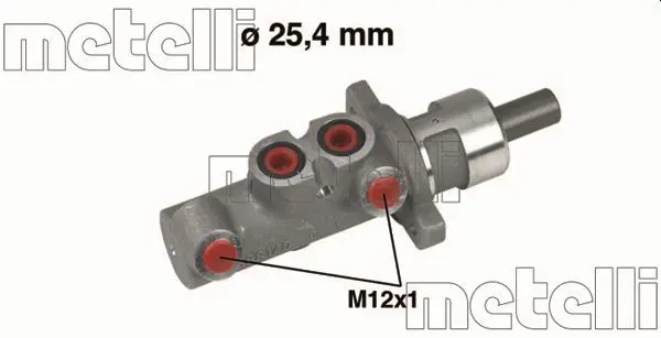 Handler.Part Brake master cylinder METELLI 050275 1