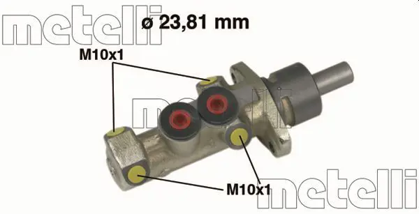 Handler.Part Brake master cylinder METELLI 050299 1