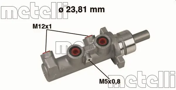 Handler.Part Brake master cylinder METELLI 050317 1