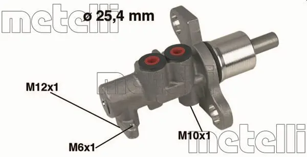 Handler.Part Brake master cylinder METELLI 050368 1